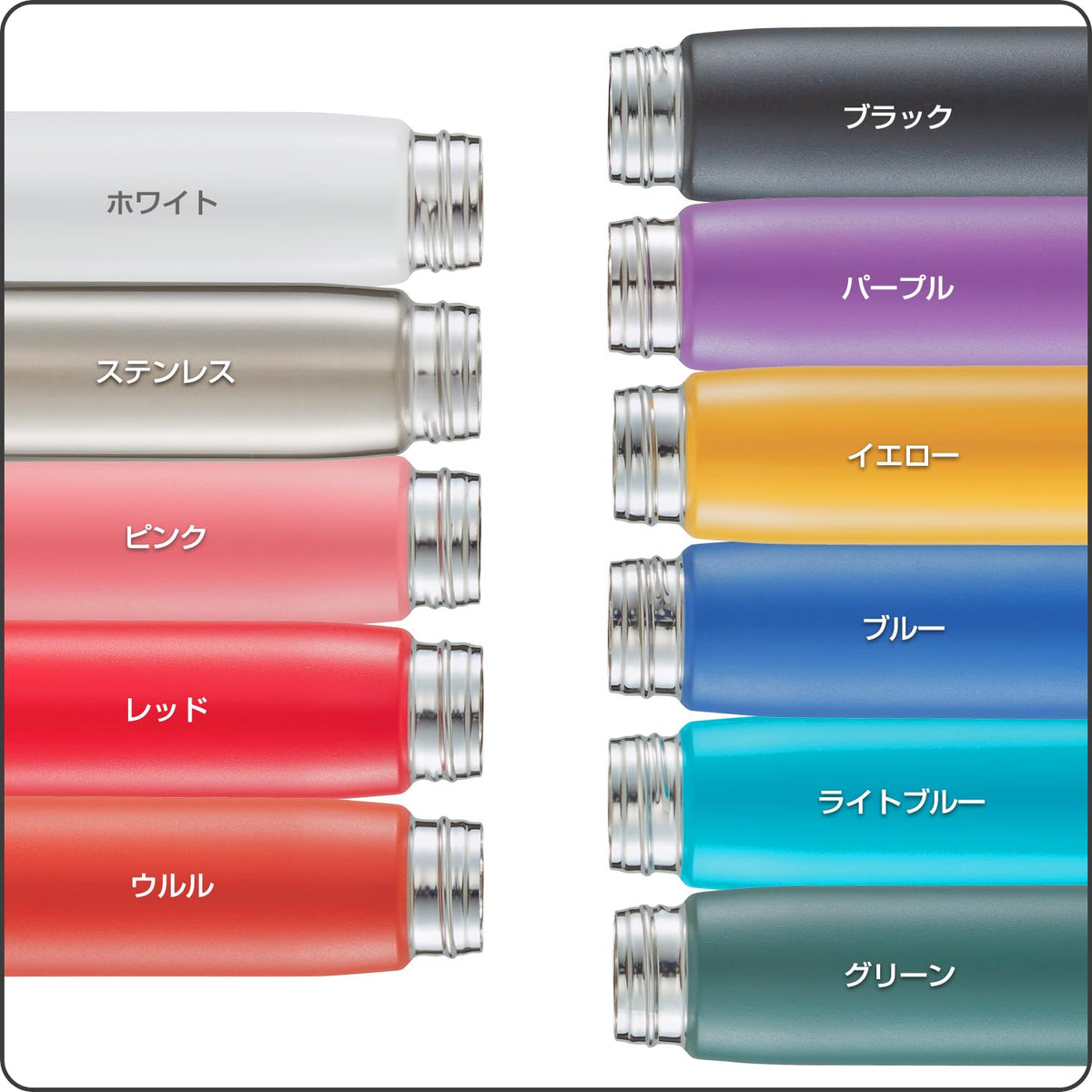 TIGER Stainless Steel Water Bottle 350ml with One-Push Lid