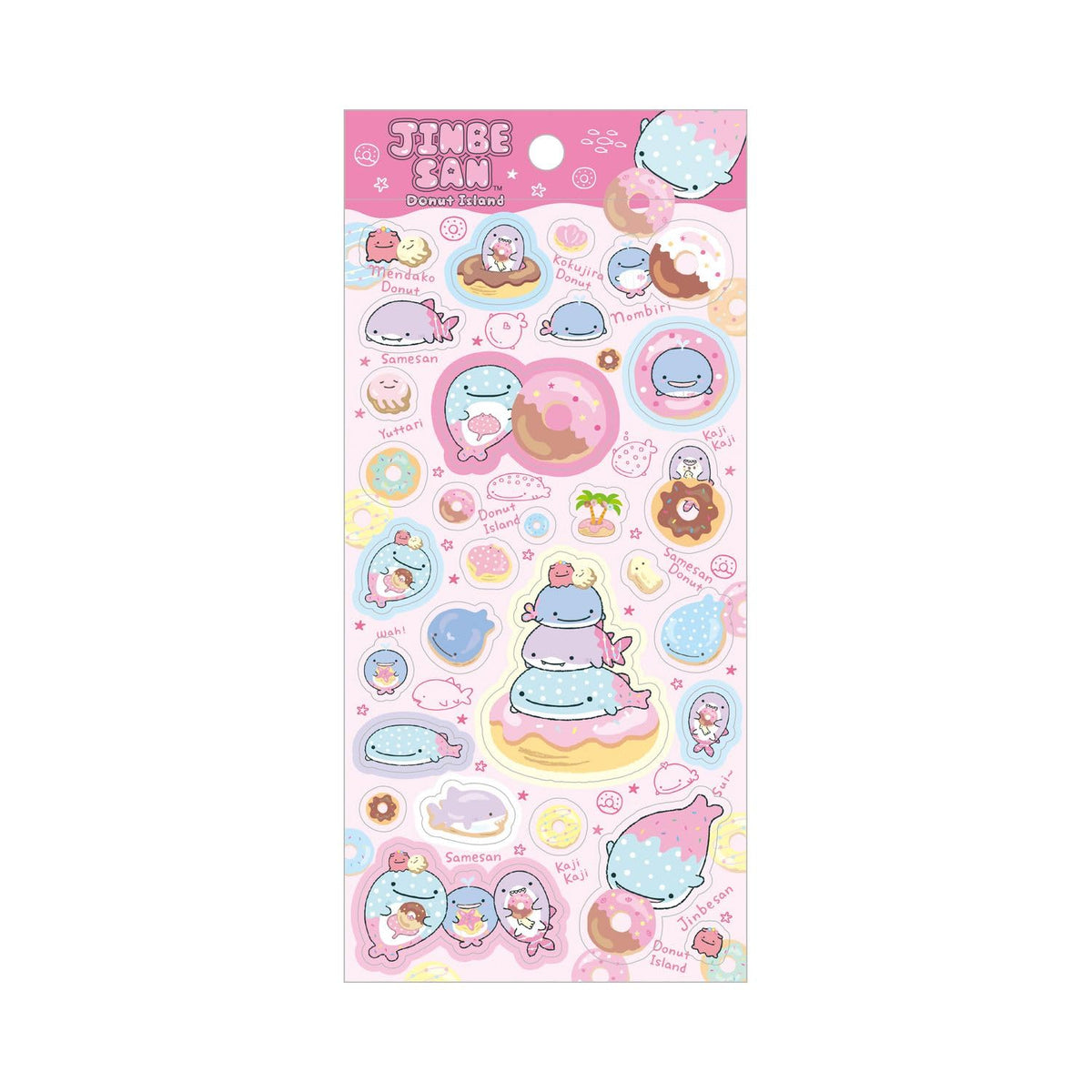 San-X Jinbeisan Sticker Set for Collectors and Hobbyists