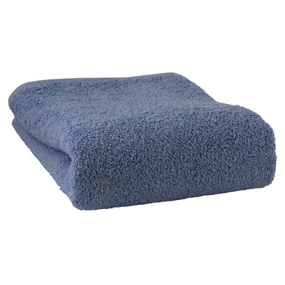 hiorie Big Face Towel Made in Japan 100% Cotton Shadow Blue