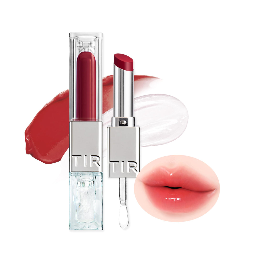 TIRTIR Melting Glow Dual Lip Balm and Plumper 3g Set