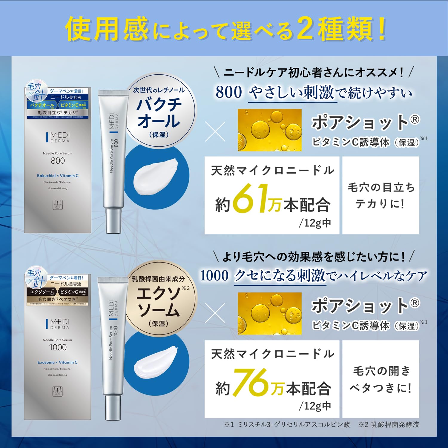 MEDI DERMA Needle Pore Serum 1000 12g for Japanese Skincare