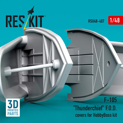 Reskit 1/48 F-105 Thunderchief FOD Cover Model Parts for Hobbyboss