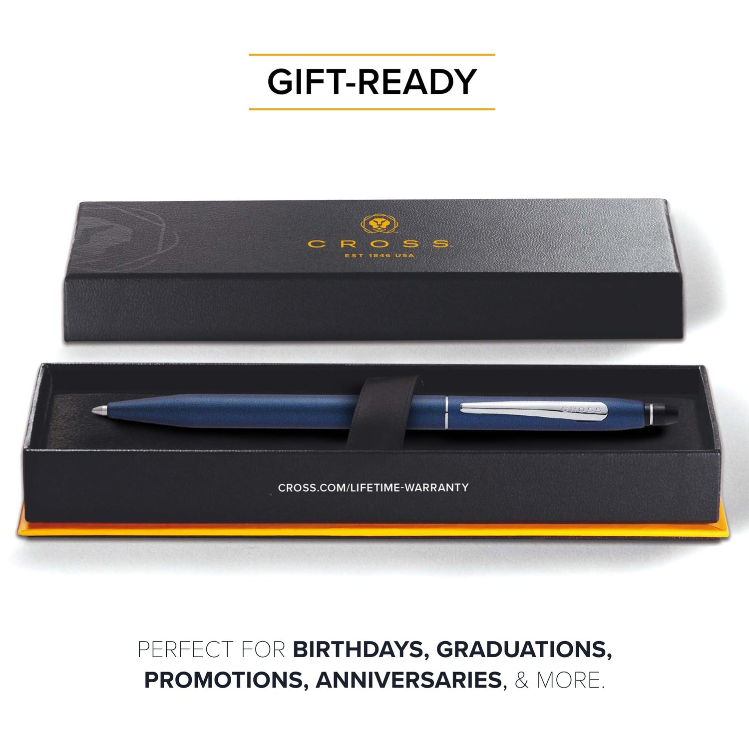 Cross Ballpoint Pen Midnight Blue Click Design
