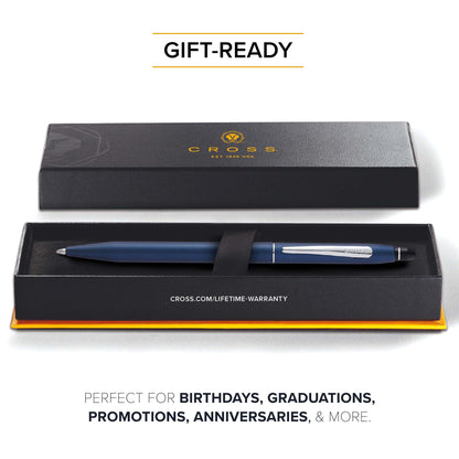 Cross Ballpoint Pen Midnight Blue Click Design