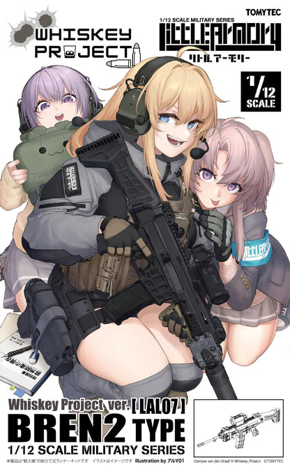 TOMYTEC Little Armory LAL07 BREN2 Type 1/12 Scale Model Kit