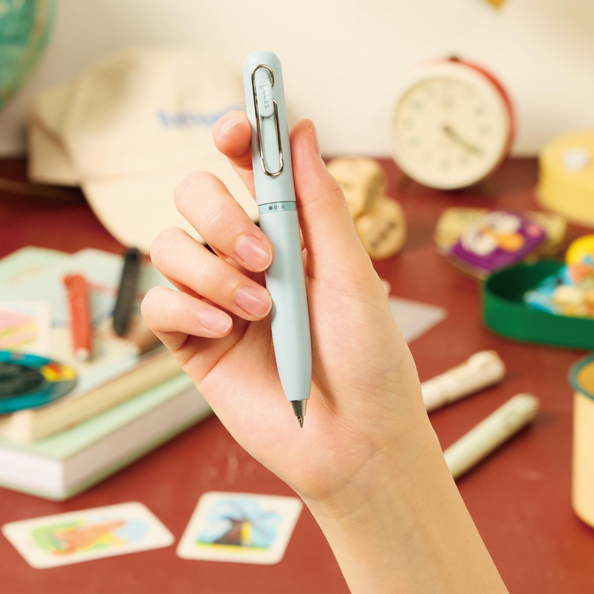 Mitsubishi Pencil Uni-ball One 3 Color Gel Ink Ballpoint Pen 0.38mm