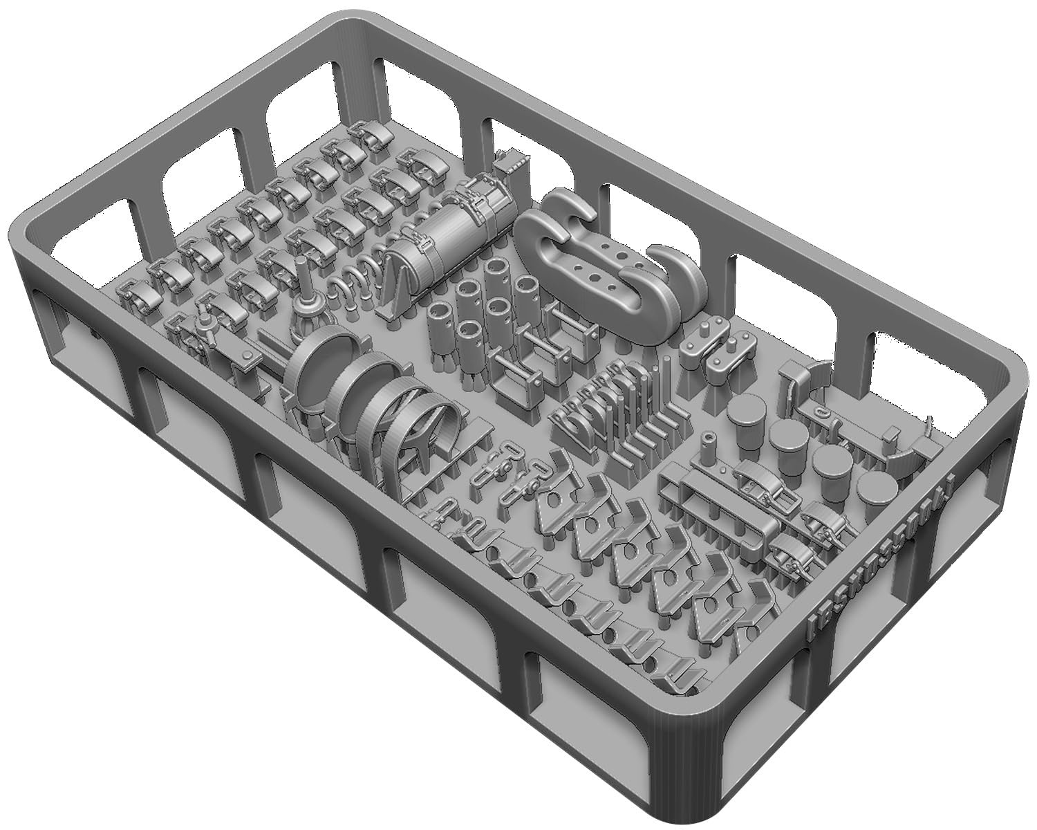BSK Model 1/35 German Panther G Tank Detail Parts Set