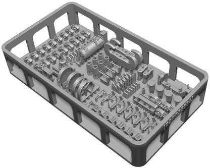 BSK Model 1/35 German Panther G Tank Detail Parts Set