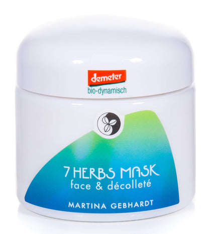 MARTINA 7 Herb Mask Organic 100ml Hydrating Face and Decollete Pack