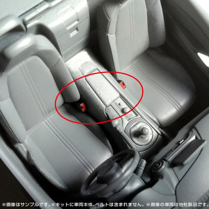 ASUKAMODEL 1/24 Miniature Spice Series Seatbelt Set Black