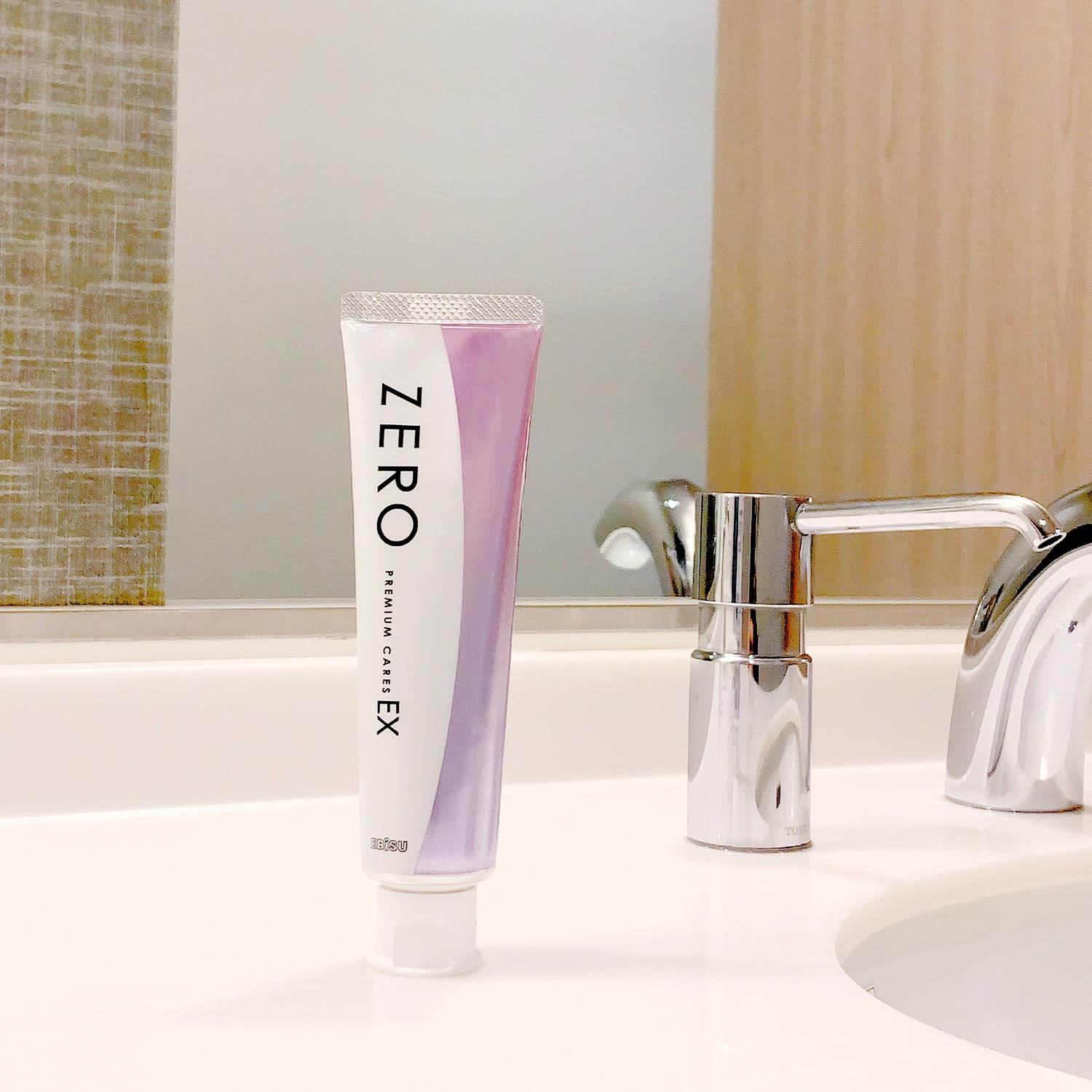 Ebisu Zero Premium Care EX 90g Non-Abrasive Fluoride Formula