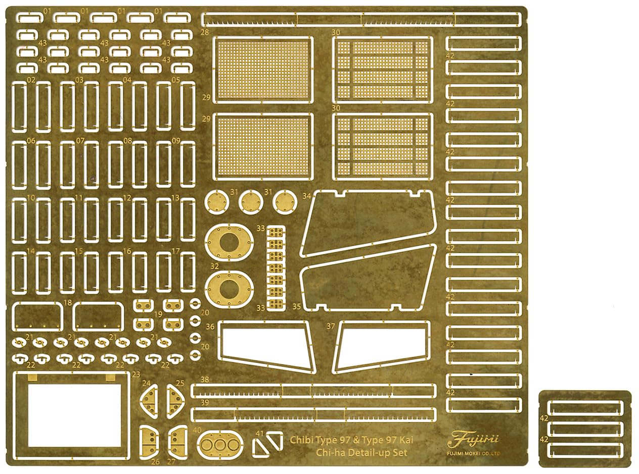 FUJIMI Military Upgrade Parts Series No.1 Type 97 Medium Tank Chih