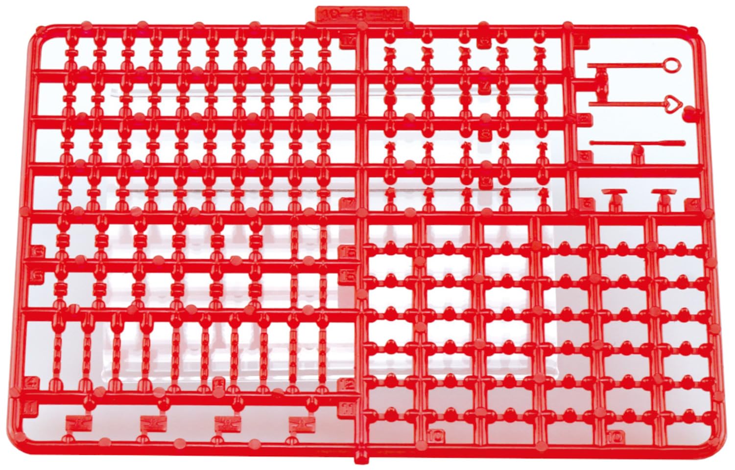 AOSHIMA 1/32 The Decotora Parts No.11-RE Clear Red Marker Lamp Set