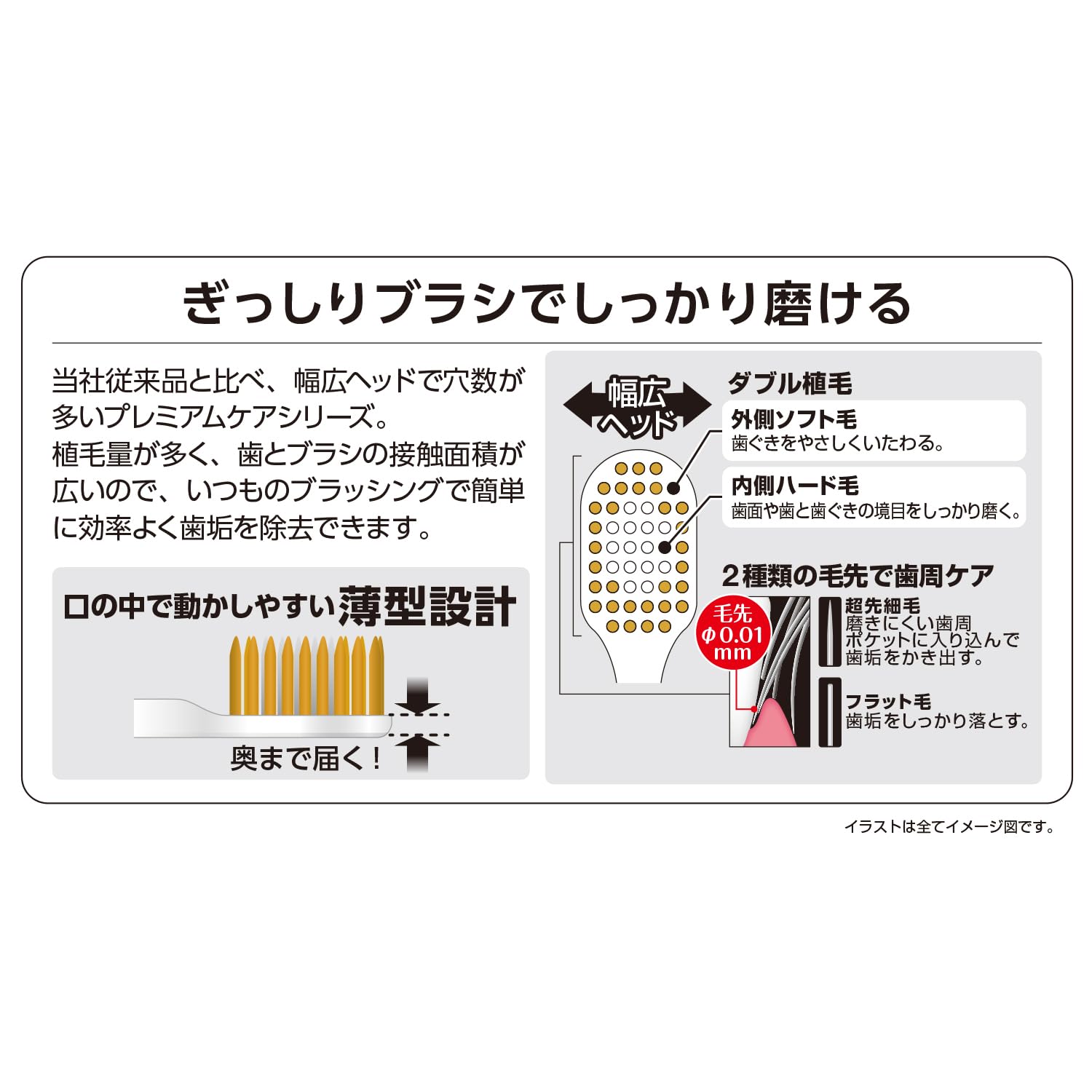 Ebisu Premium Care Toothbrush Regular Soft 6 Rows