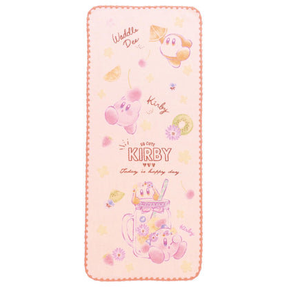 Marushin Face Towel Nintendo Kirby Shiny Pop Fruit Organic Cotton