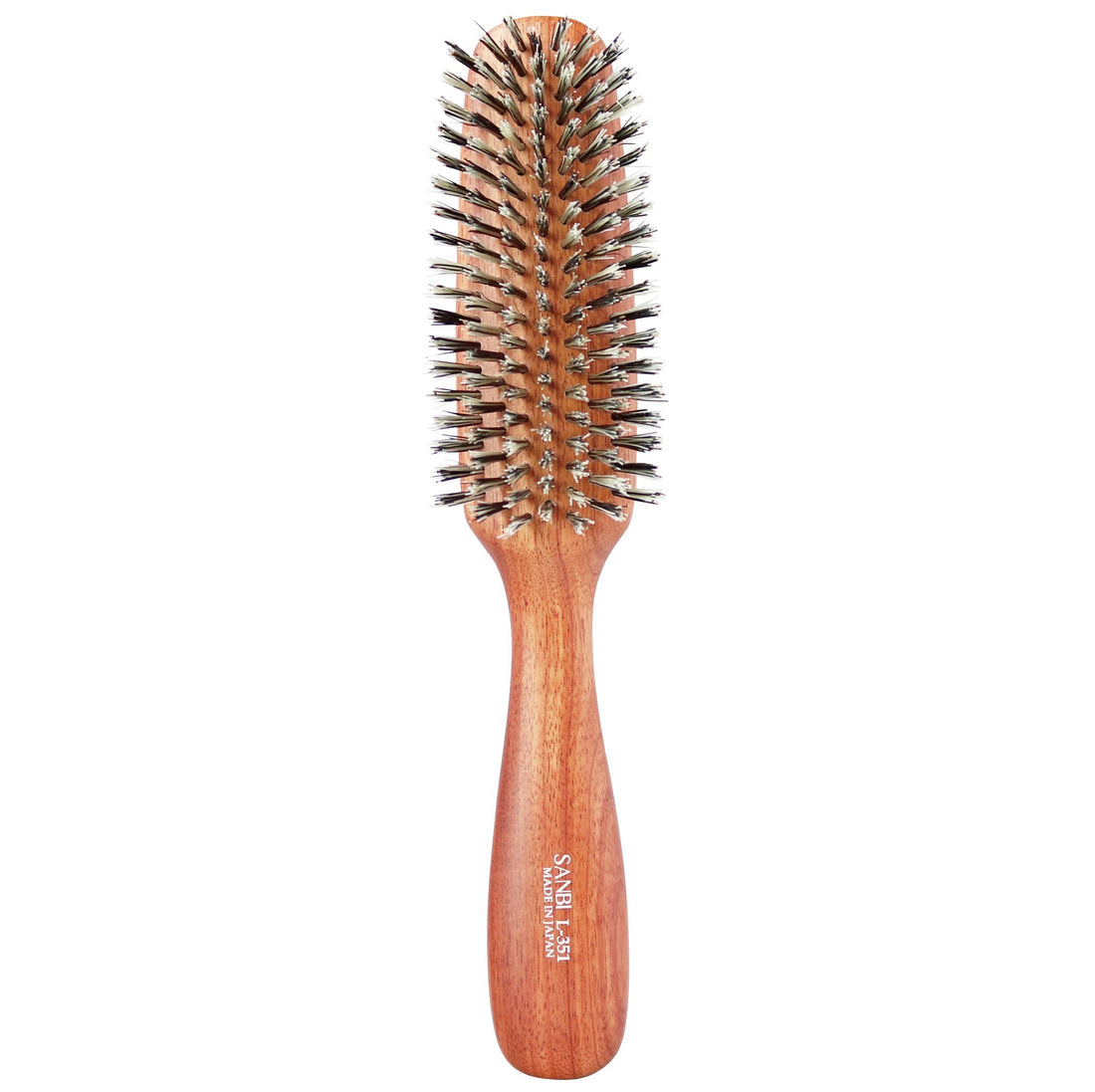 Sanbiikougyou Hair Brush Soft Boar Bristle L-351