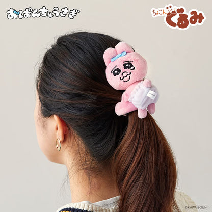 Culture Entertainment Opanchu Usagi Chokongurumi Scrunchie, Approx. 110 mm Mascot