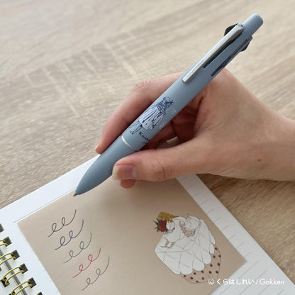 Gakken Sta:Ful Multi-Function Jetstream Pen 4-in-1 Light Blue
