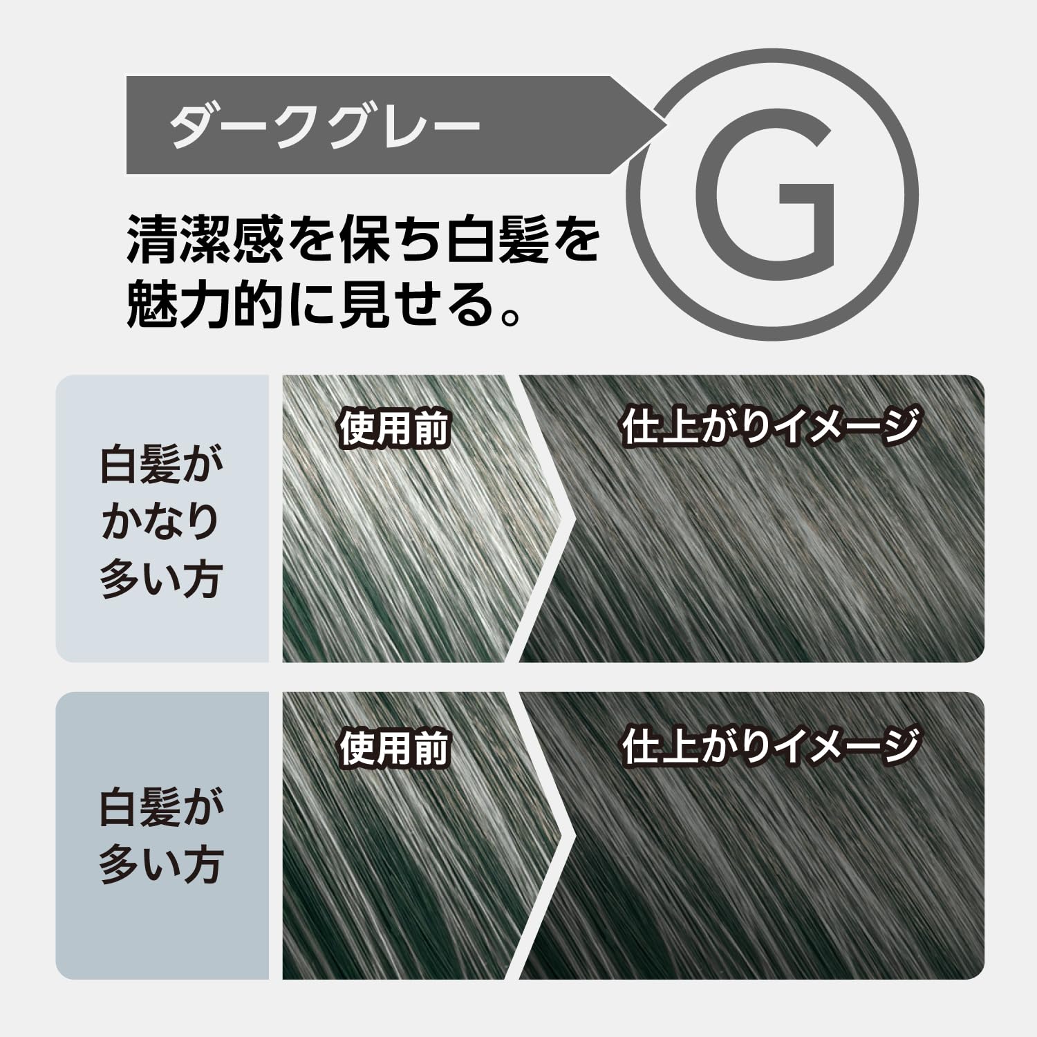 Salondepro Fragrance-Free Hair Color for Men Dark Gray