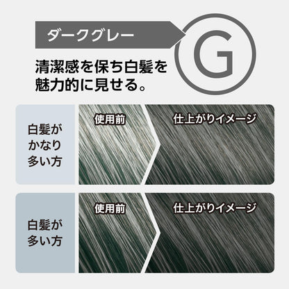 Salondepro Fragrance-Free Hair Color for Men Dark Gray