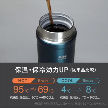 CB JAPAN Vacuum Insulated Water Bottle 410ml Blue