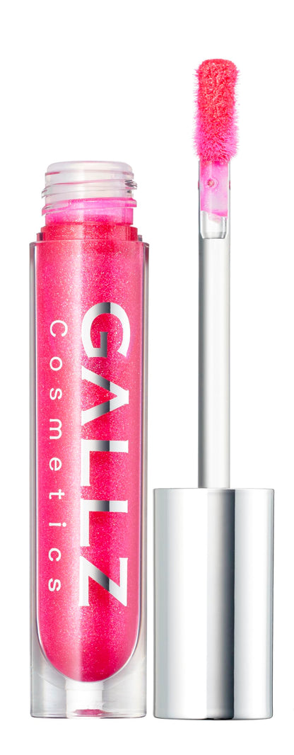 GALLZ Flashy Gloss 01 Hime Pink 2.8g Lip Gloss with Sparkle