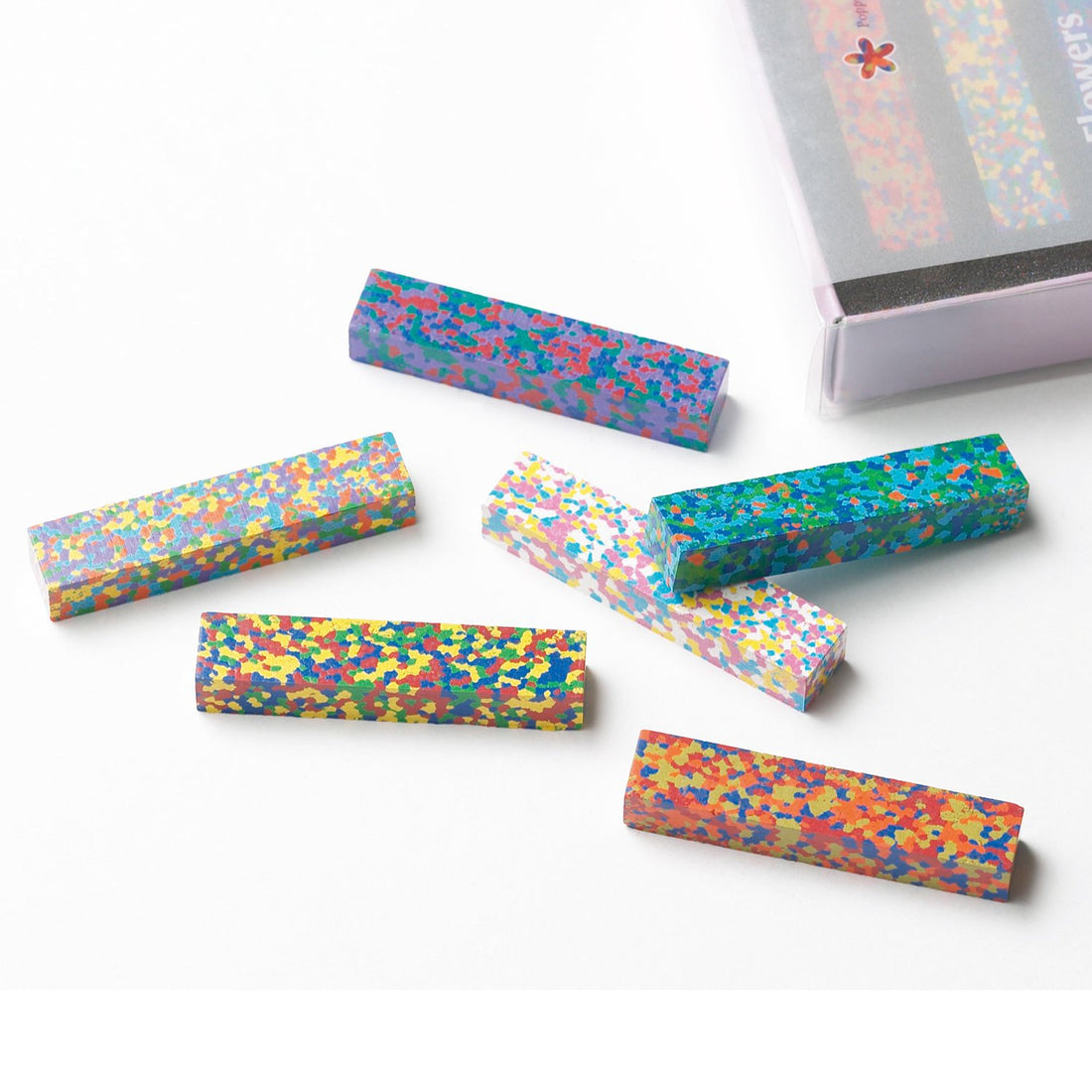 Aozora Dot Flowers Crayon for Creative Art Projects