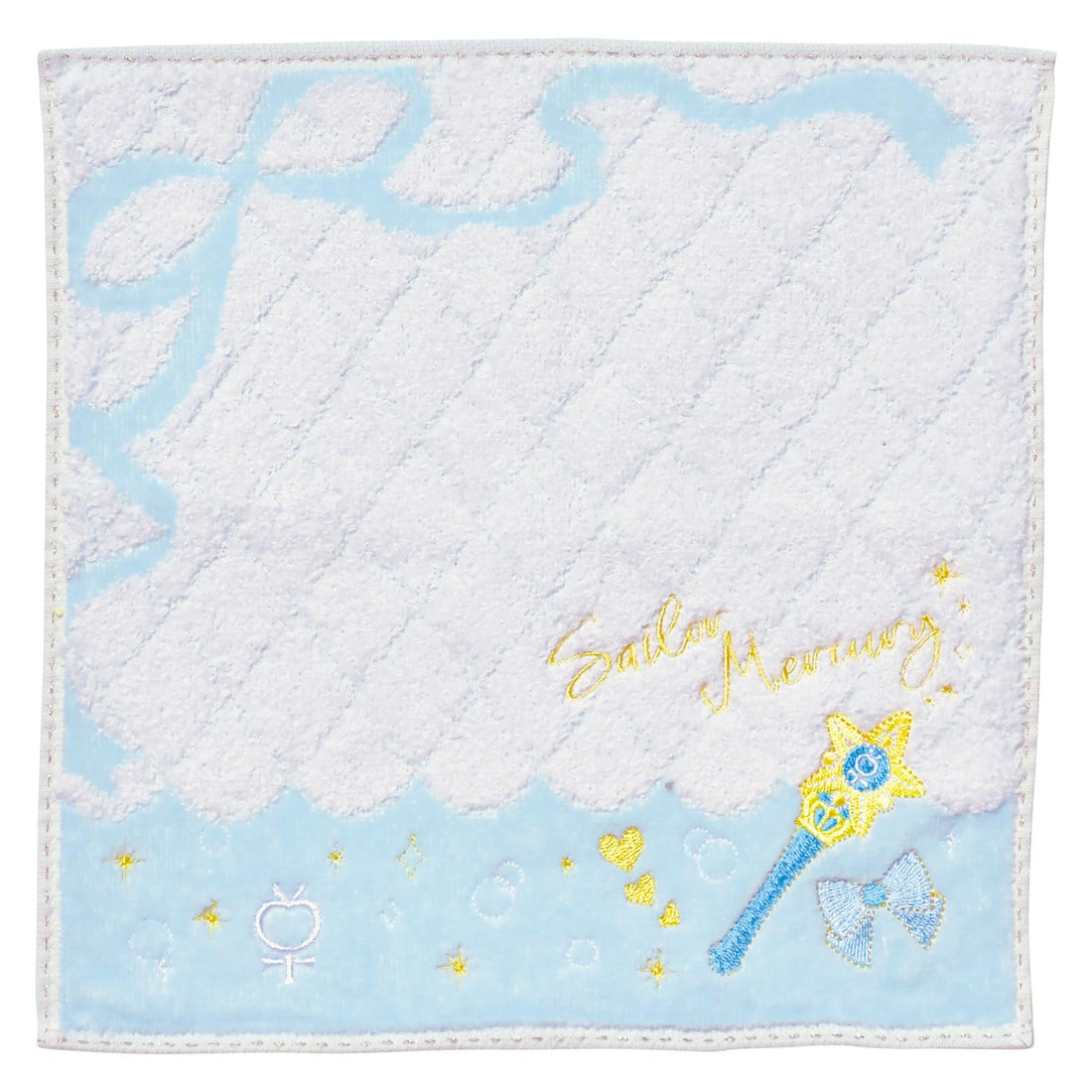 Marushin Sailor Moon Mini Towel Charlotte Sailor Mercury Collectible