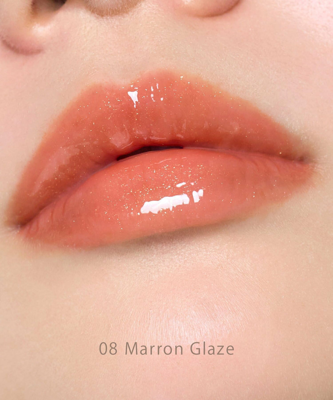 to/one Petal Blooming Gloss 08 Marron Glaze Lip Gloss High Color