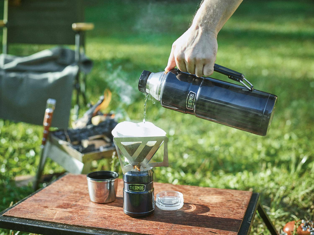 THERMOS Stainless Steel Outdoor Bottle 1.2L Midnight Blue