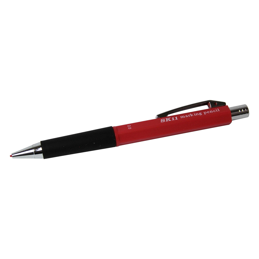 SK11 Mechanical Pencil with Built-in Sharpener 2.0mm Red Lead