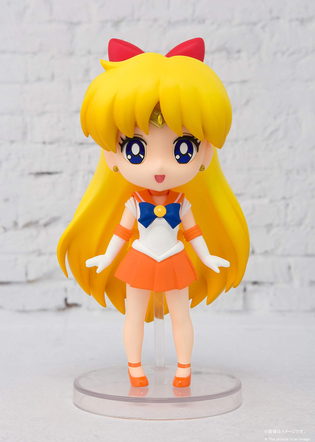 TAMASHII NATIONS Figuarts mini Sailor Moon Sailor Venus (Reissue) Approx. 90mm PVC &amp; ABS Painted Posable Figure