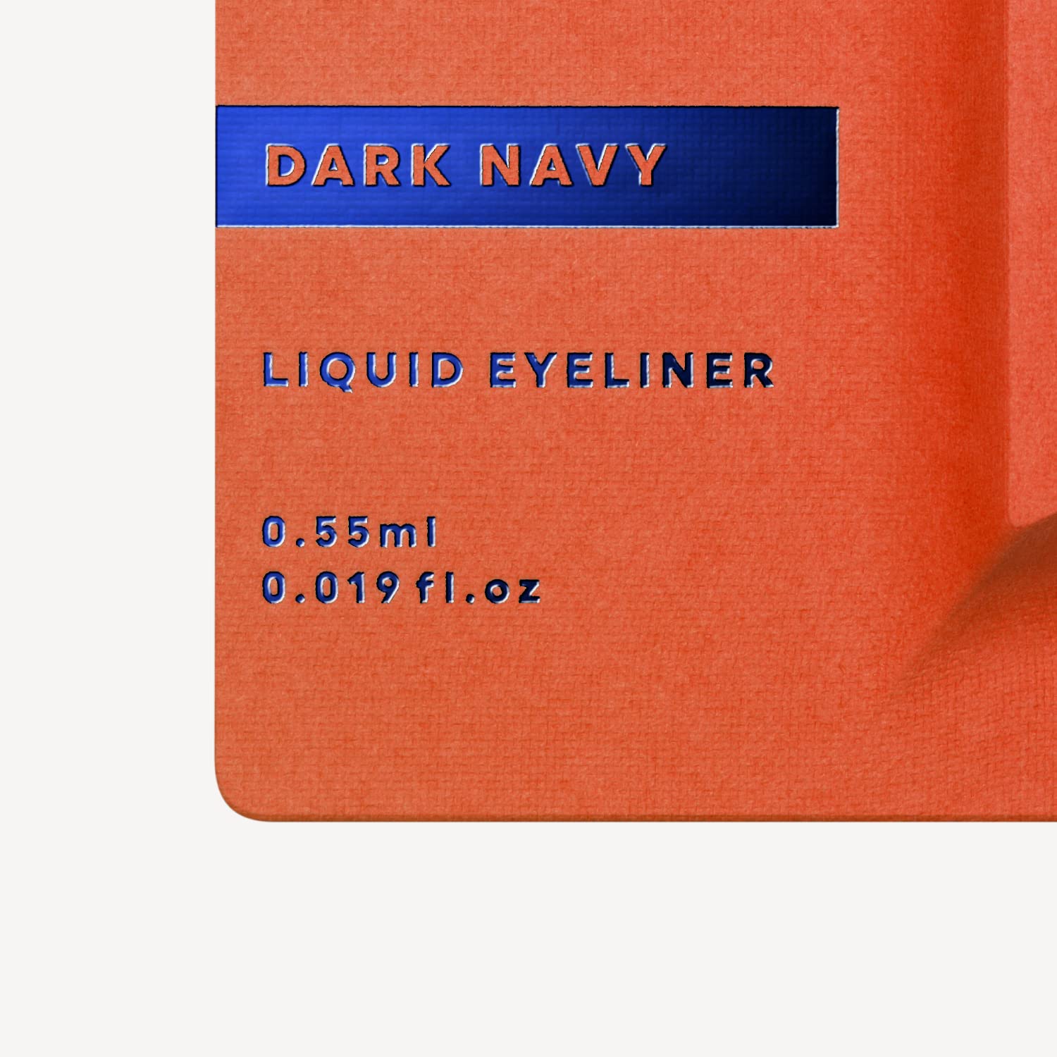 UZU BY FLOWFUSHI Liquid Eyeliner Dark Navy with Easy Removal