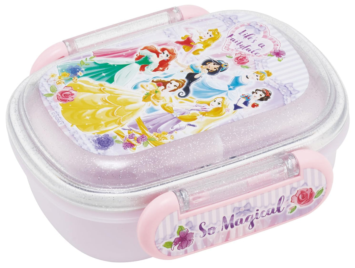 Skater Kids Lunch Box Dome Shaped 270ml with Disney Princess Design