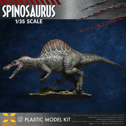 X PLUS Jurassic Park III Spinosaurus 1/35 Scale Plastic Model Kit