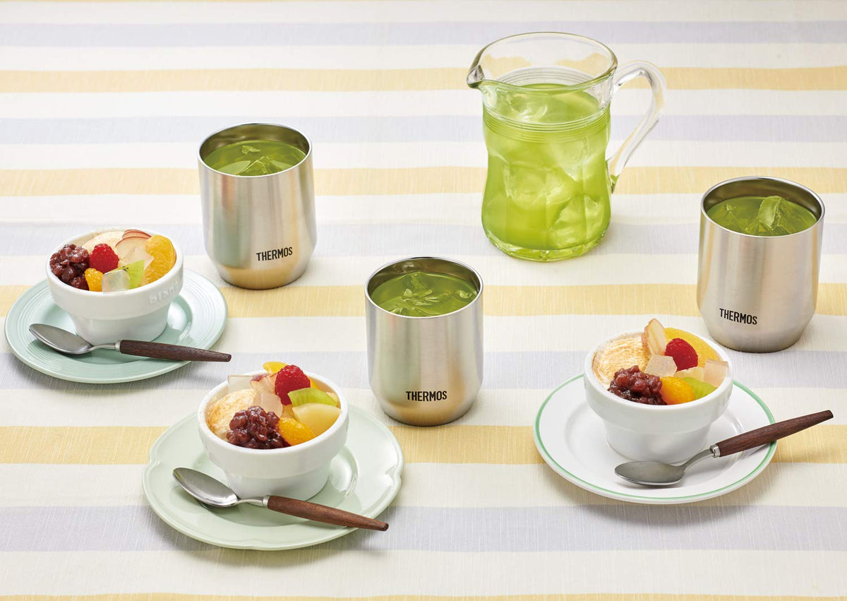 THERMOS Vacuum Insulated Cup 360ml Stainless Steel Set of 2