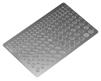 Wave Basic Etching Round 6 Scale Model Parts Made in Japan