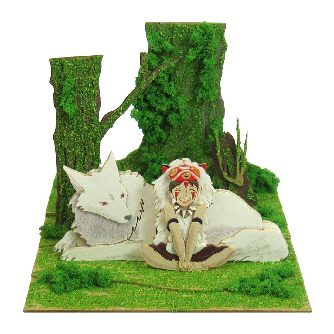 Giant Bean Bag Chairs Sankei Studio Ghibli Mini Princess Mononoke: San and the Wolf, Non-Scale Paper Craft MP07-45