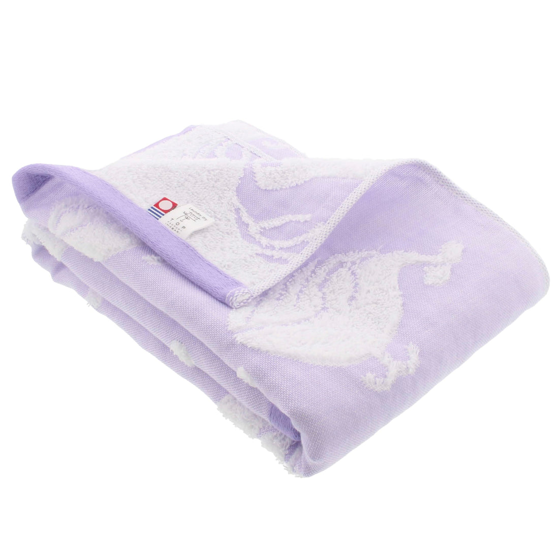 Top Factory Imabari Face Towel Soft Gauze Made in Japan 34x80cm Purple