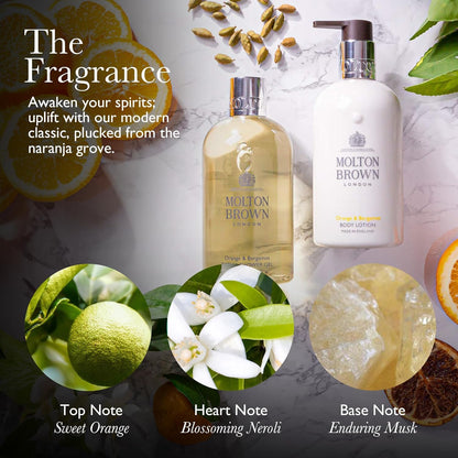 MOLTON BROWN Orange &amp; Bergamot Hand Wash 300ml Citrus Fragrance