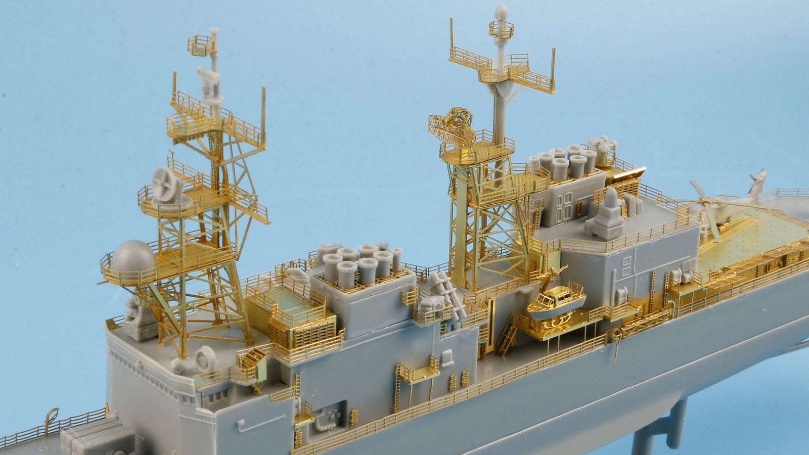 Tetra Model 1/700 Scale DD-963 Spruance Class Destroyer Model Parts