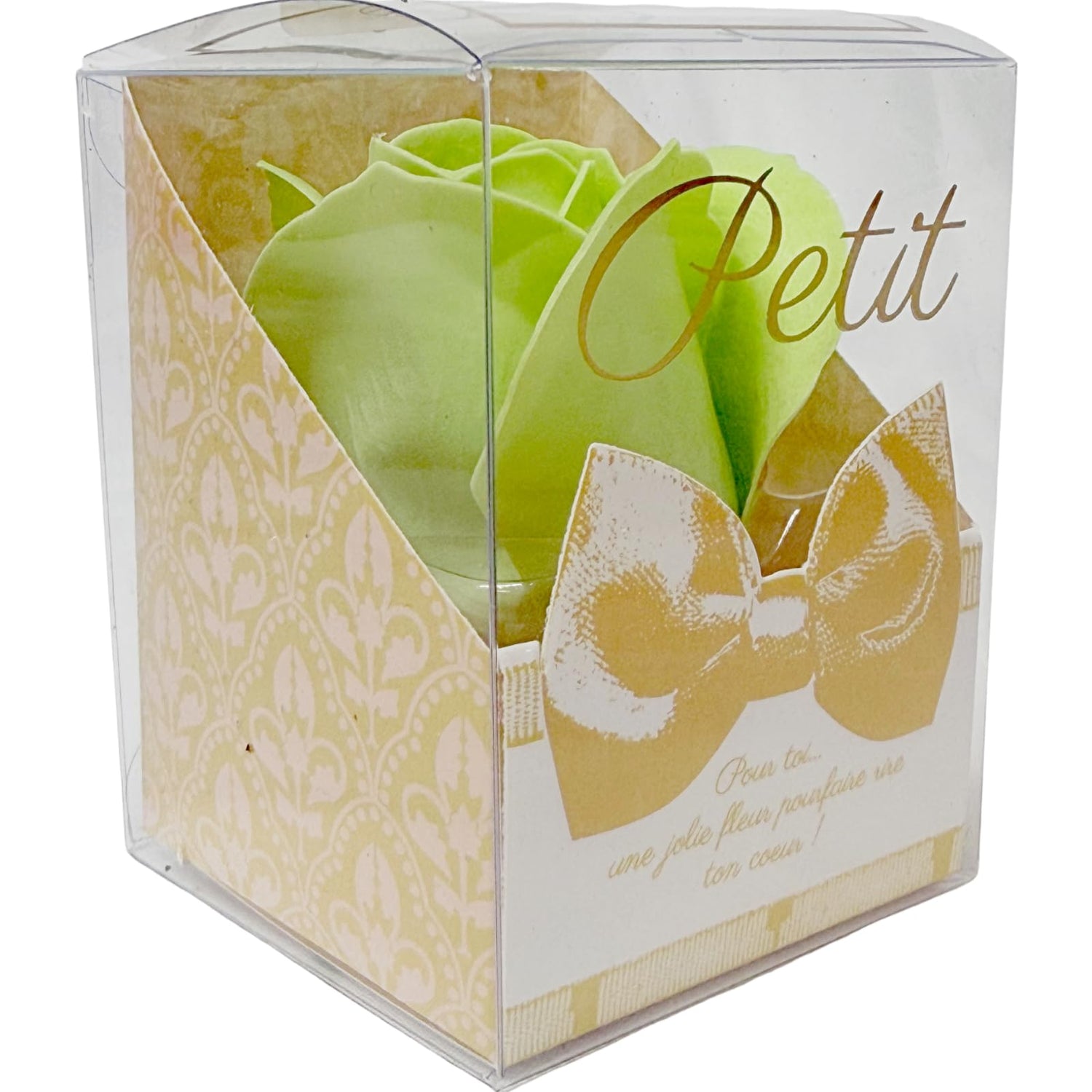 Q-FLA Soap Flower Bath Bombs Green Rose Gift for Special Occasions