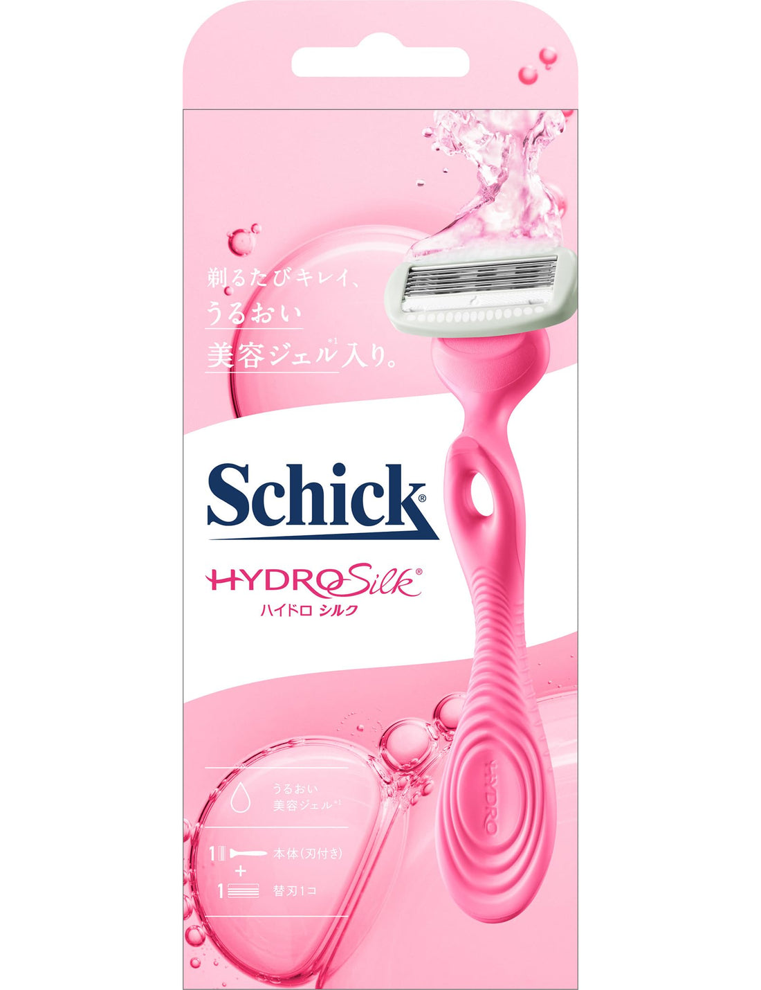 Schick Hydro Silk Razor with 1 Replacement Blade for Women