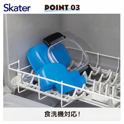 Skater Kids Lunch Box 360ml Featuring Tomica Design Made in Japan