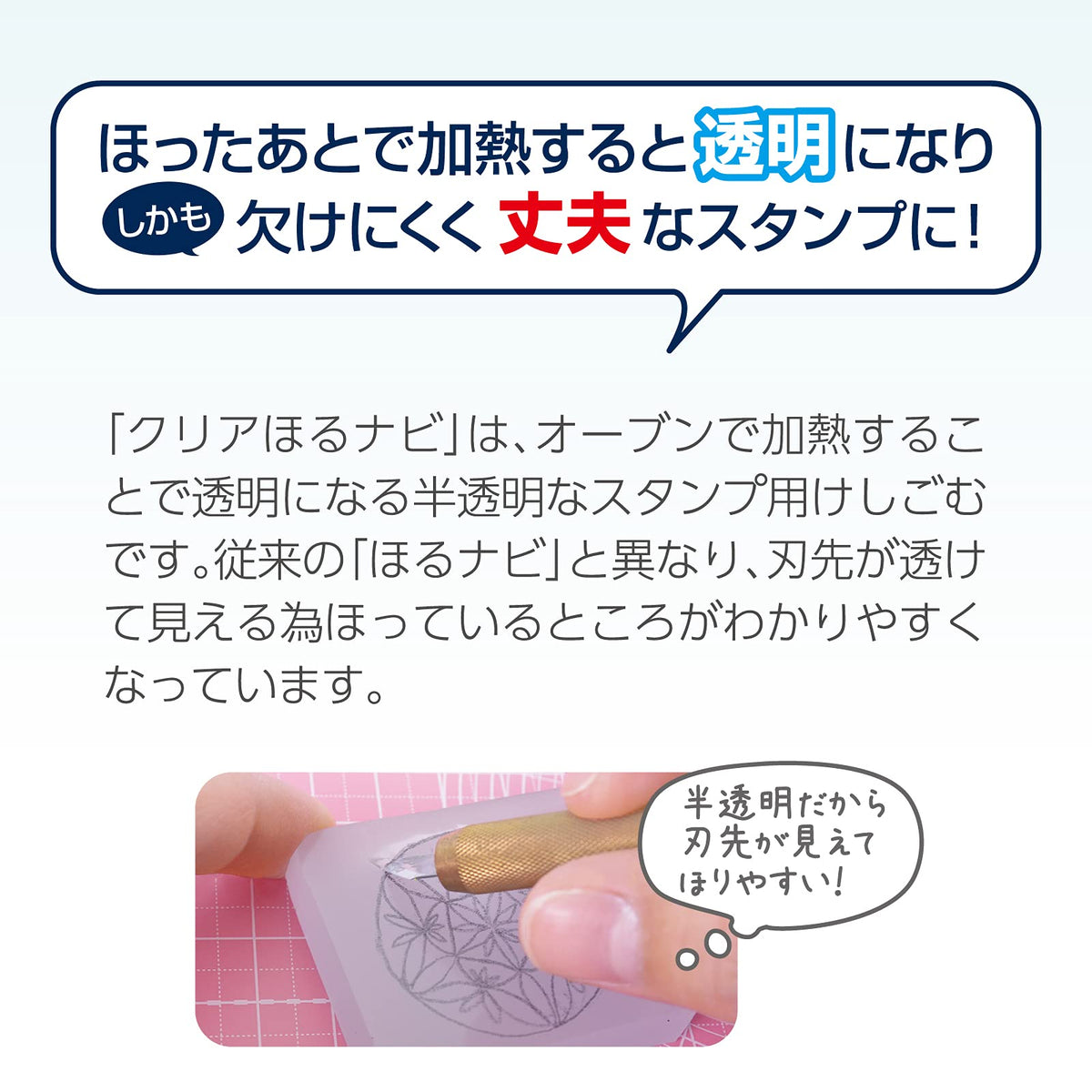 SEED Clear Horu Navi A7 Stamp for Creative Projects