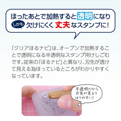 SEED Clear Horu Navi A7 Stamp for Creative Projects