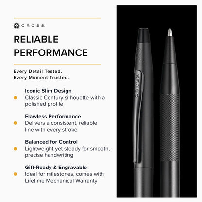 Cross Classic Century Midnight Black Premium Gift Box Ballpoint Pen