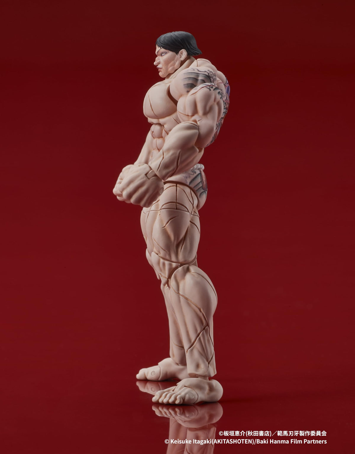 DIG DIGACTION Hanma Baki Kaoru Figure 80mm PVC Collectible