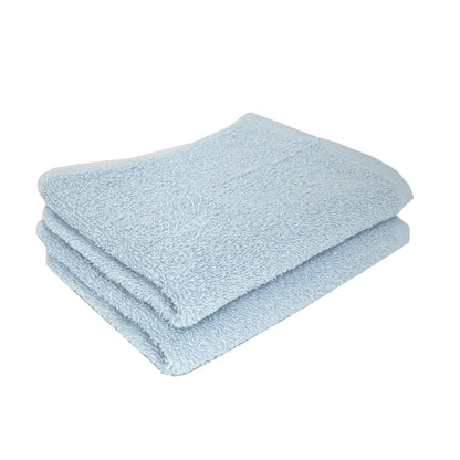 Hayashi Face Towel Set Eco-Friendly Terra Color Blue 34x80cm