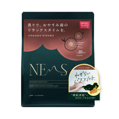 FITS CONDITIONING Bath Salt with Hinoki Essence 600g